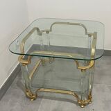 Coffee table Hollywood Regency, Italian of the 70s