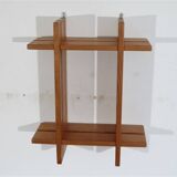 Solid wood shelf from Maison Regain 1970
