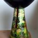 Pair of vintage Basque pottery – glazed ceramic – signed G. Defly
