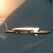 German postmodern wall lamps Wandering Finger by Ingo Maurer for M Design, 1990s, set of 3