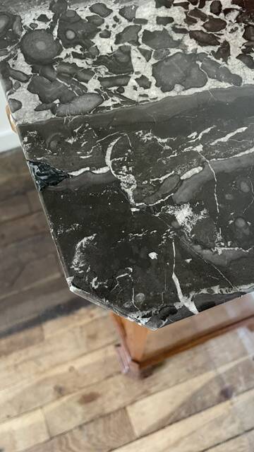 Antique Marble Bedside Table