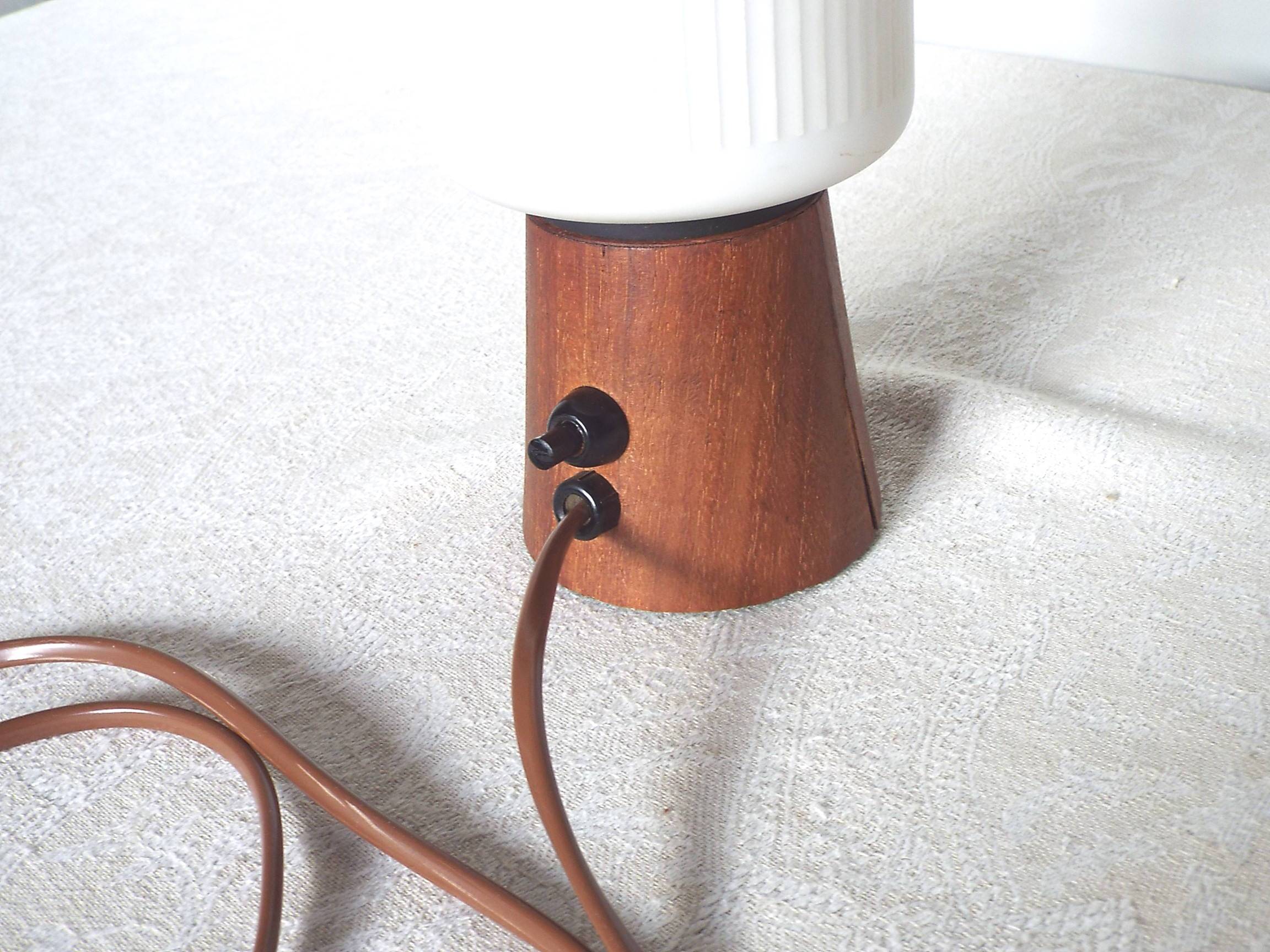 60s bedside lamp H23cm
