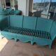 Large rattan lounge