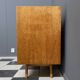 Blonde wood buffet Jiri Jiroutek, model U458 from the 1960s, with 4 drawers and a door.