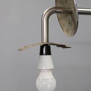 Art Deco floor lamp with shelves, Czechoslovakia, 1930s