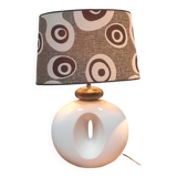 Vintage earthenware lamp