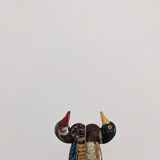 Lacquered wooden duck knife holders