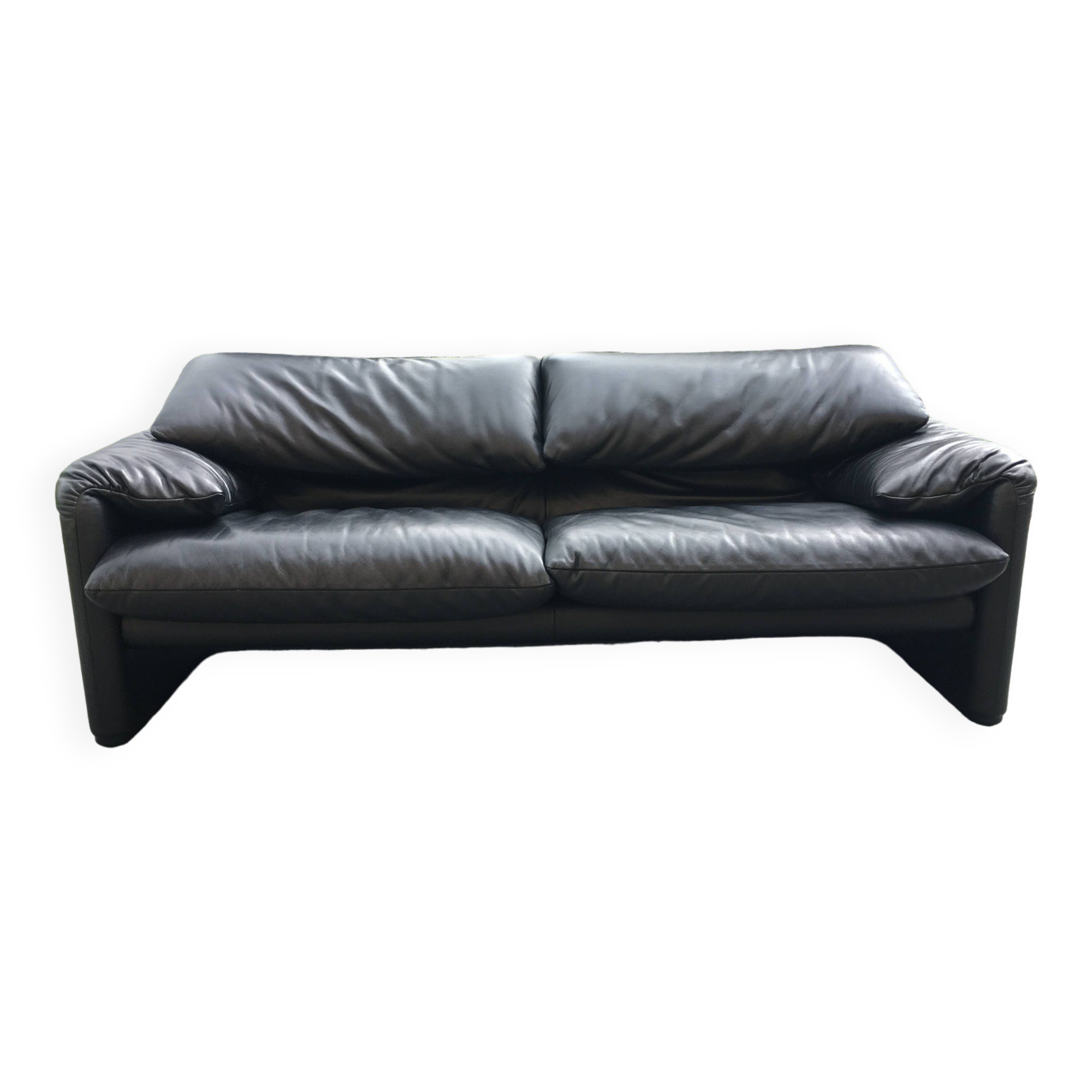 Maralunga sofa by Vico Magistretti Cassina 80s