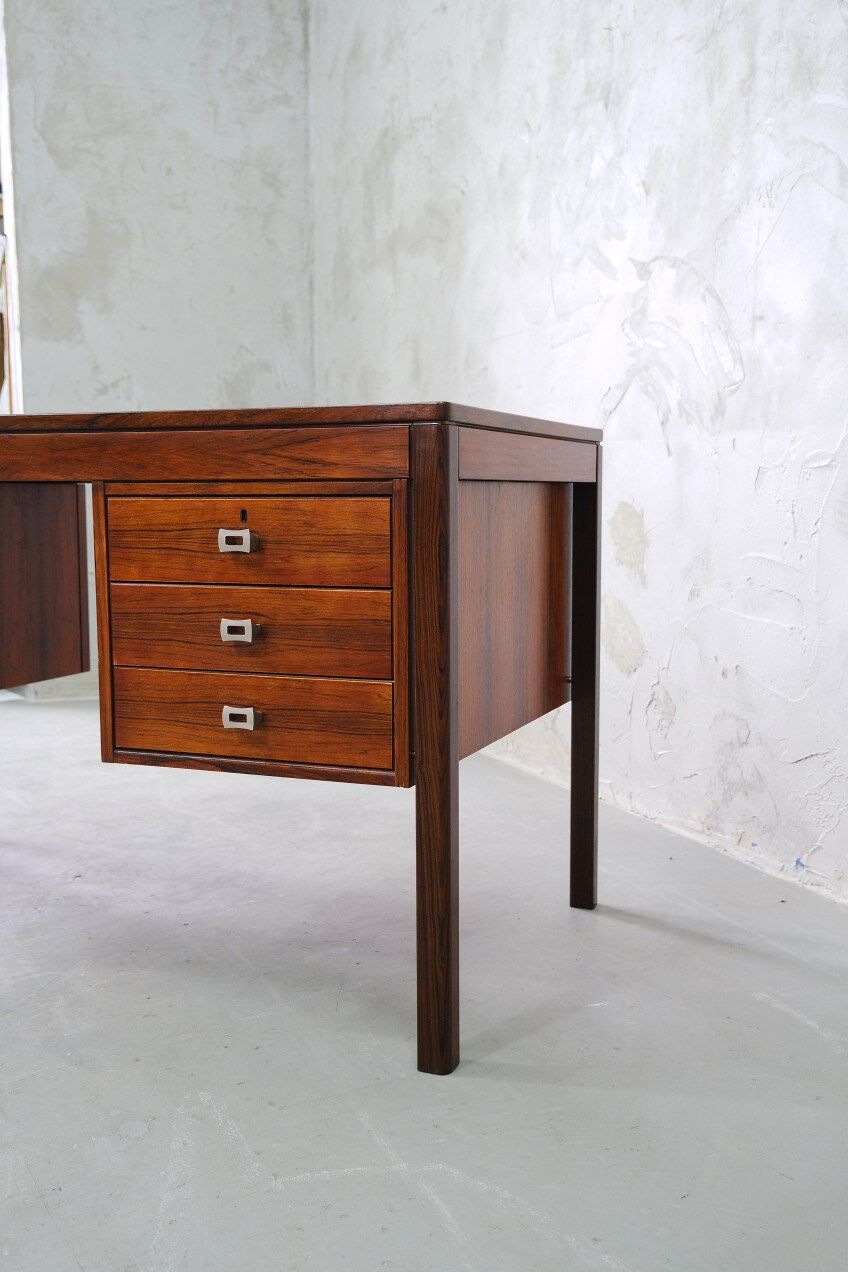 Rosewood Mid Century Desk, Norway 1970's