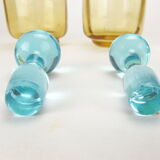 Old pair of George Sand decanters, Cristal de Portieux