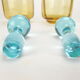 Old pair of George Sand decanters, Cristal de Portieux