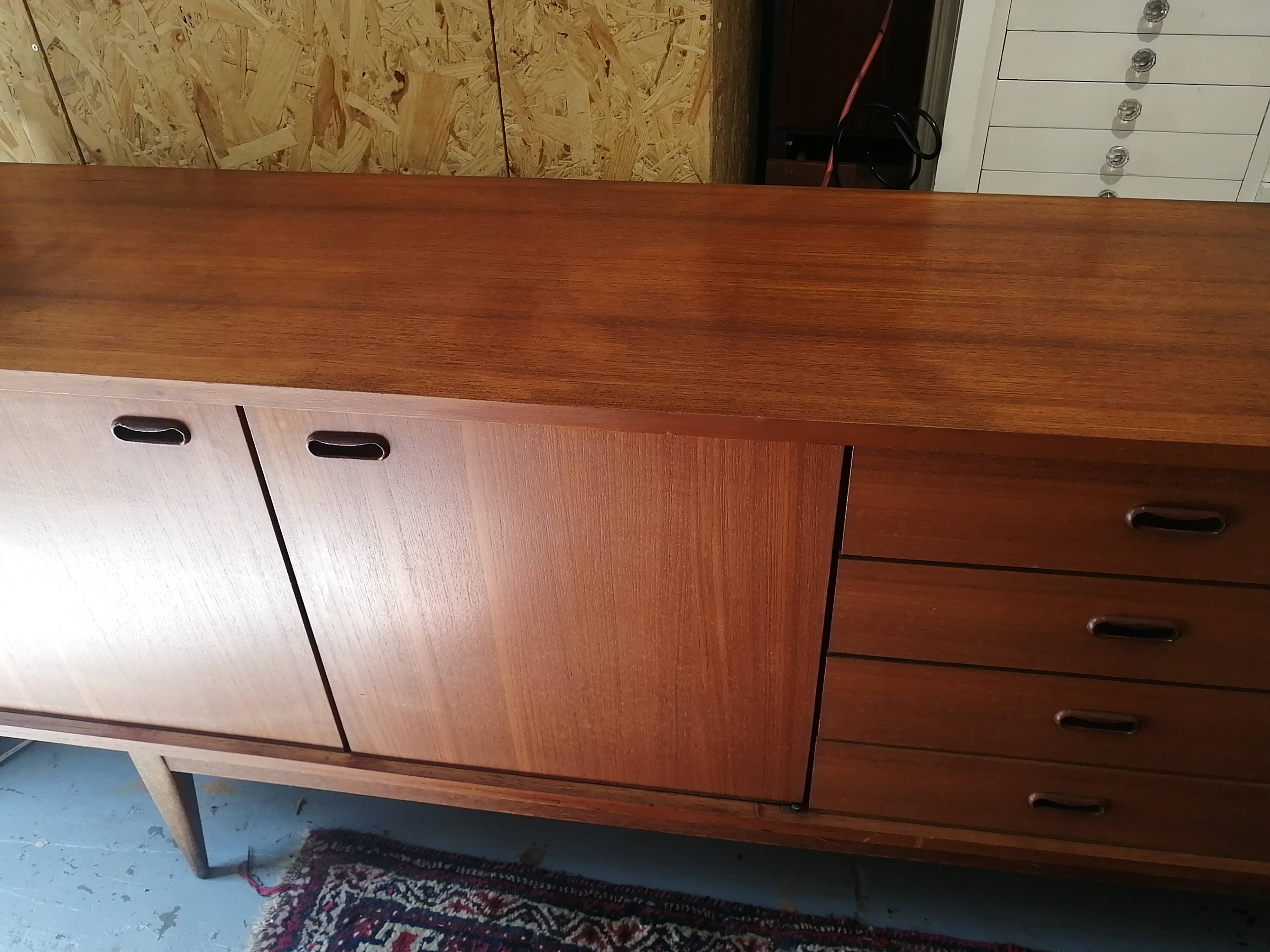 Enfilade scandinave teck années 60