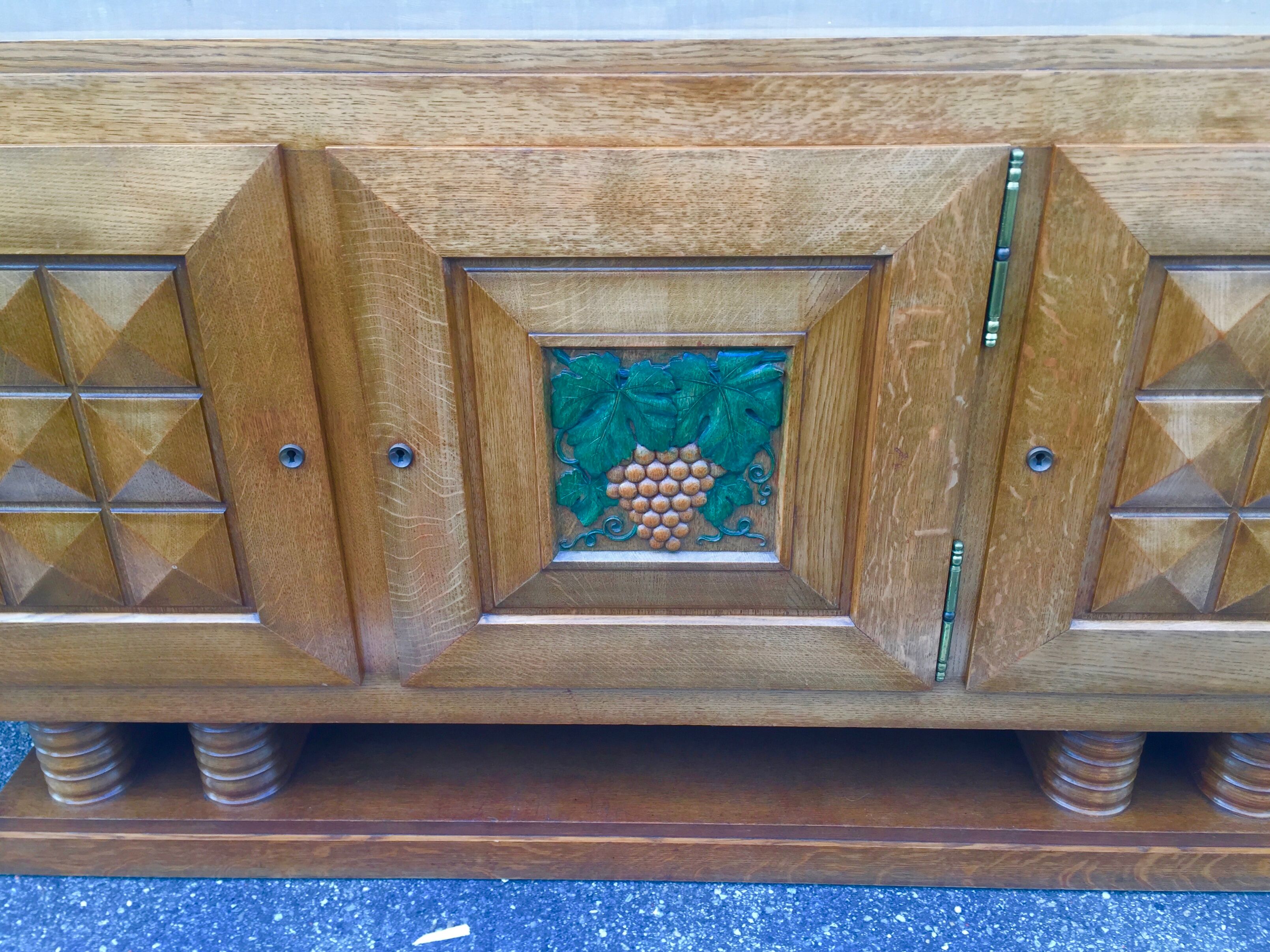 Art deco sideboard Gaston Poisson