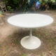 Vintage round tulip table