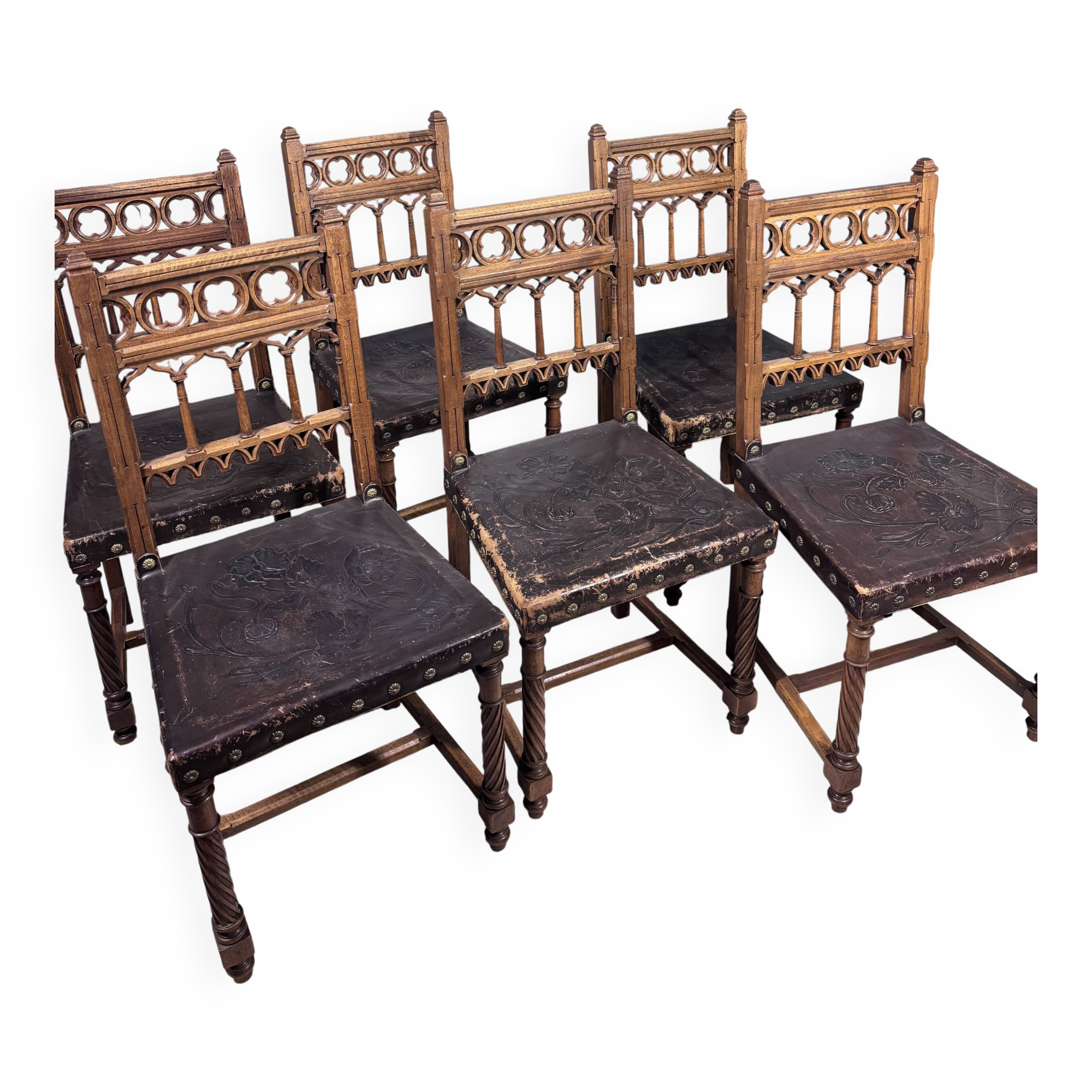 Neo-Gothic chairs