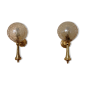 Pair of vintage gold sconces
