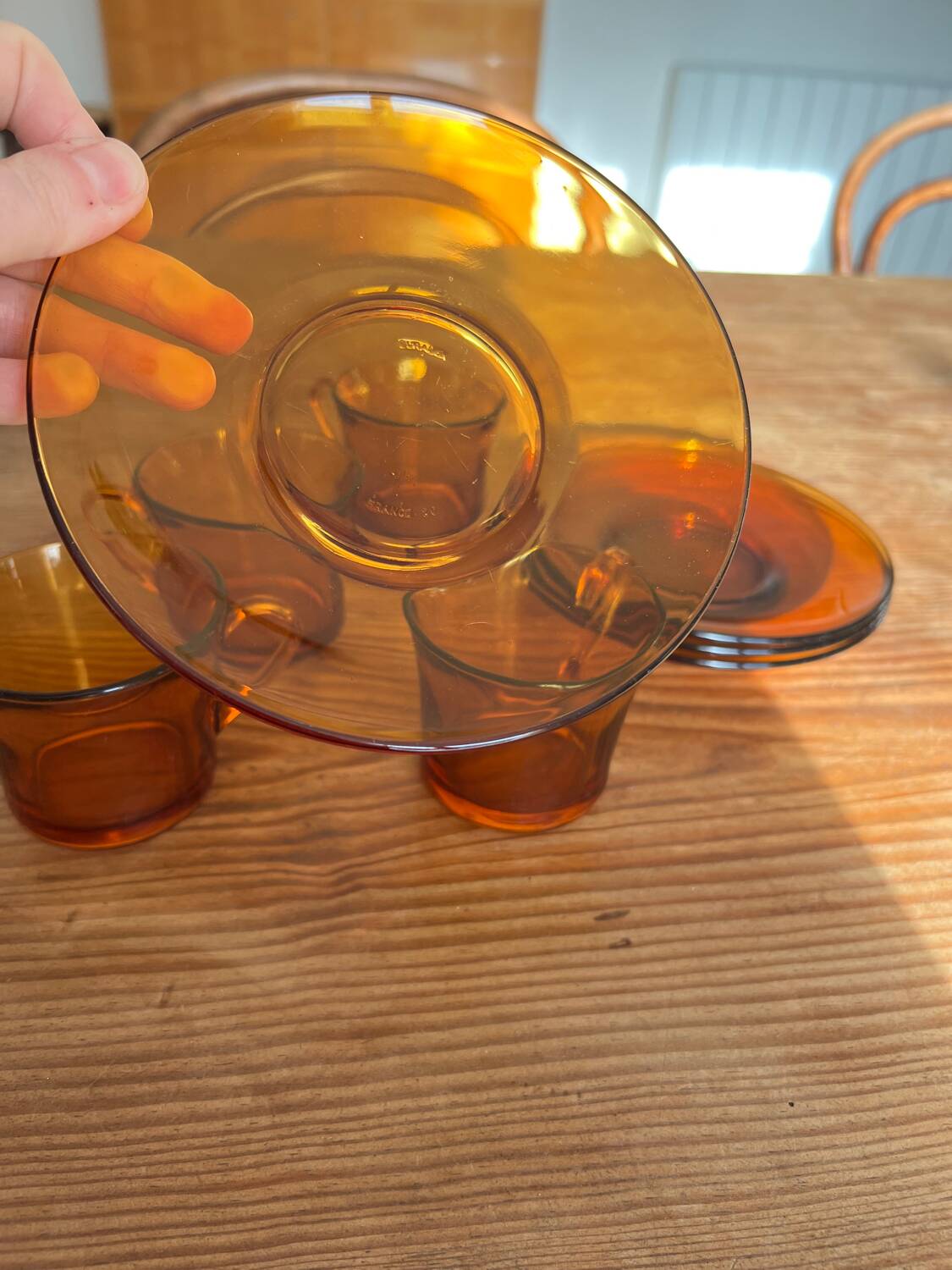 Vintage Duralex Cups