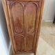Retro-modernist - Sideboard-bookcase-2 doors-wood-rattan-cane-1960s