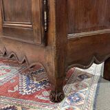 18th century Louis XV 3-door cherrywood sideboard