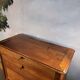 Louis XV period secretary in solid cherry wood