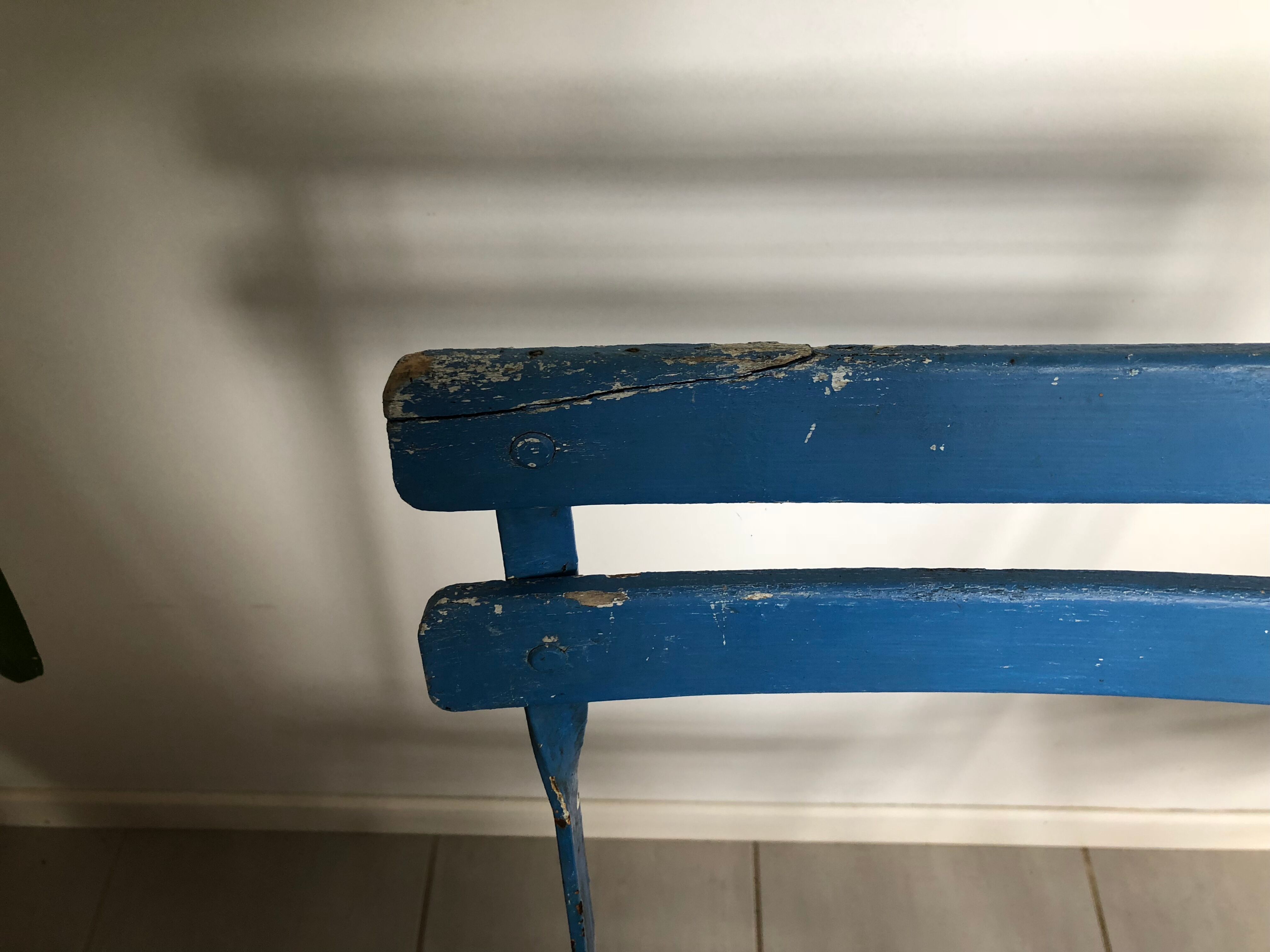 4 old folding chairs