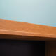 Oak bookcase, Danish design, 1970s, manufactured by ÆJM Møbler