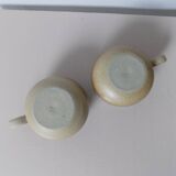 Pair of stoneware cups