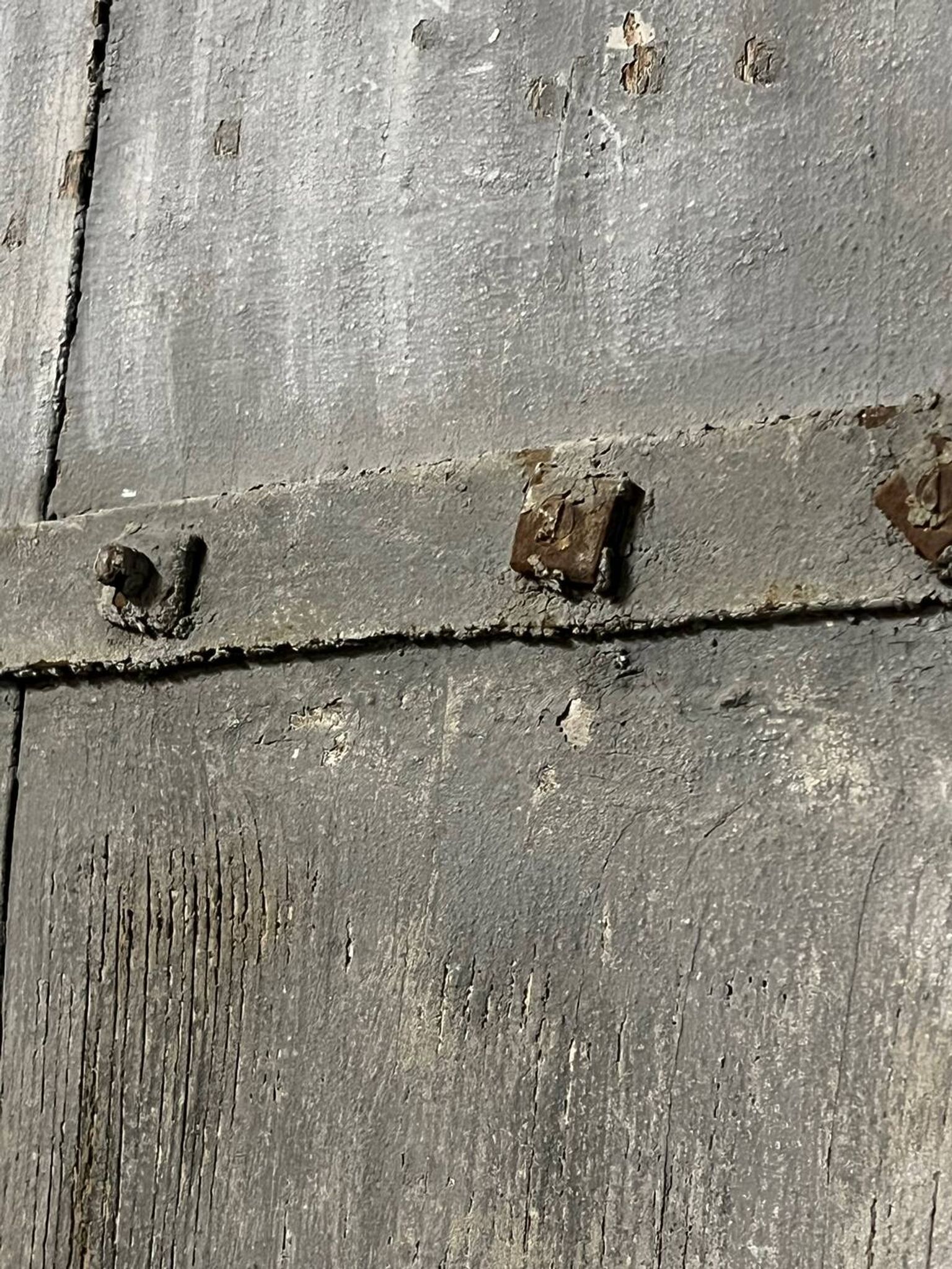 Pair of old shutters
