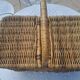 Wicker picnic basket