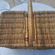 Panier à pique nique en osier