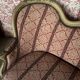 Antique Louis XV style bench – Napoleonic III period – 110 cm