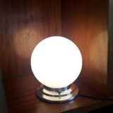 Lamp, Art Deco globe ceiling light
