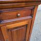 Nightstand, accent furniture in solid wood with drawer and door, 1980.