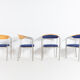 Set of 4 Henrik Tengler chairs 'Chairman' by Hansen & Sorensen Denmark