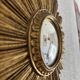 Vintage 1960s sun mirror witch's eye gold - 26 cm