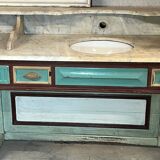 Antique hairdresser's-barber's furniture