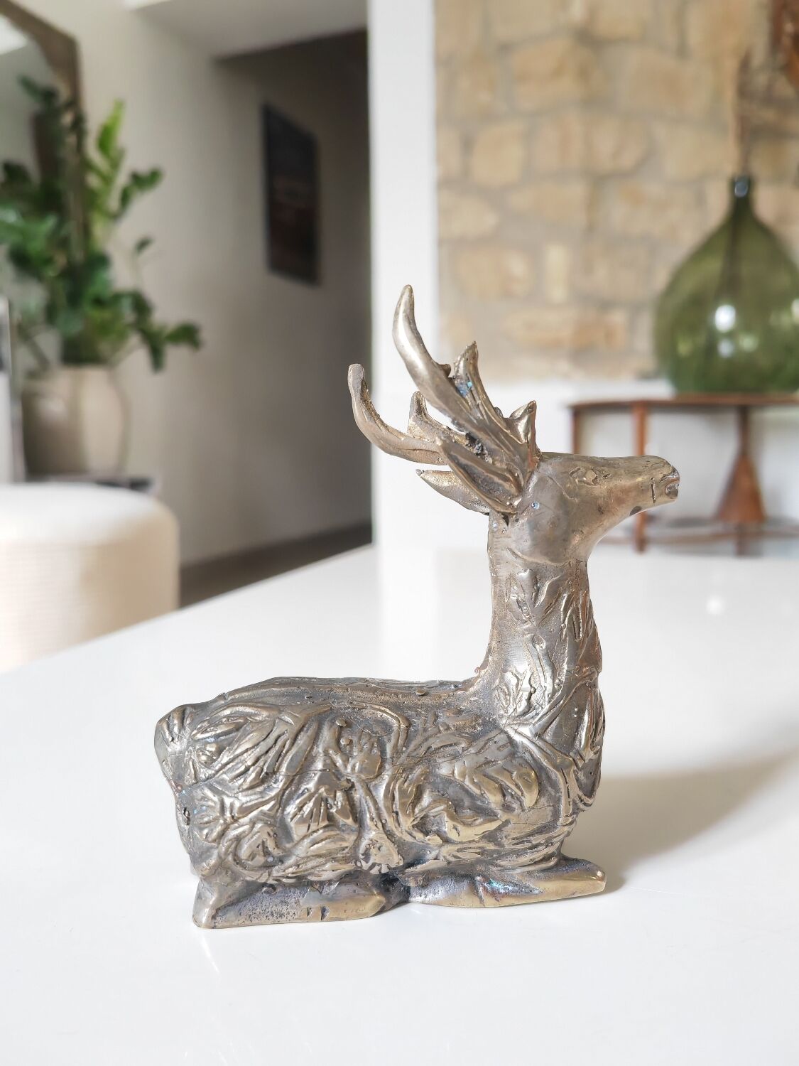 Deer paperweight