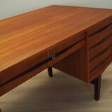 Teak desk, Danish design, 1970s, production: Denmark