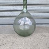 10 liter blown glass demijohn