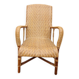 Rattan armchair