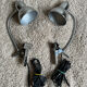 Paire de lampe à pincer metal