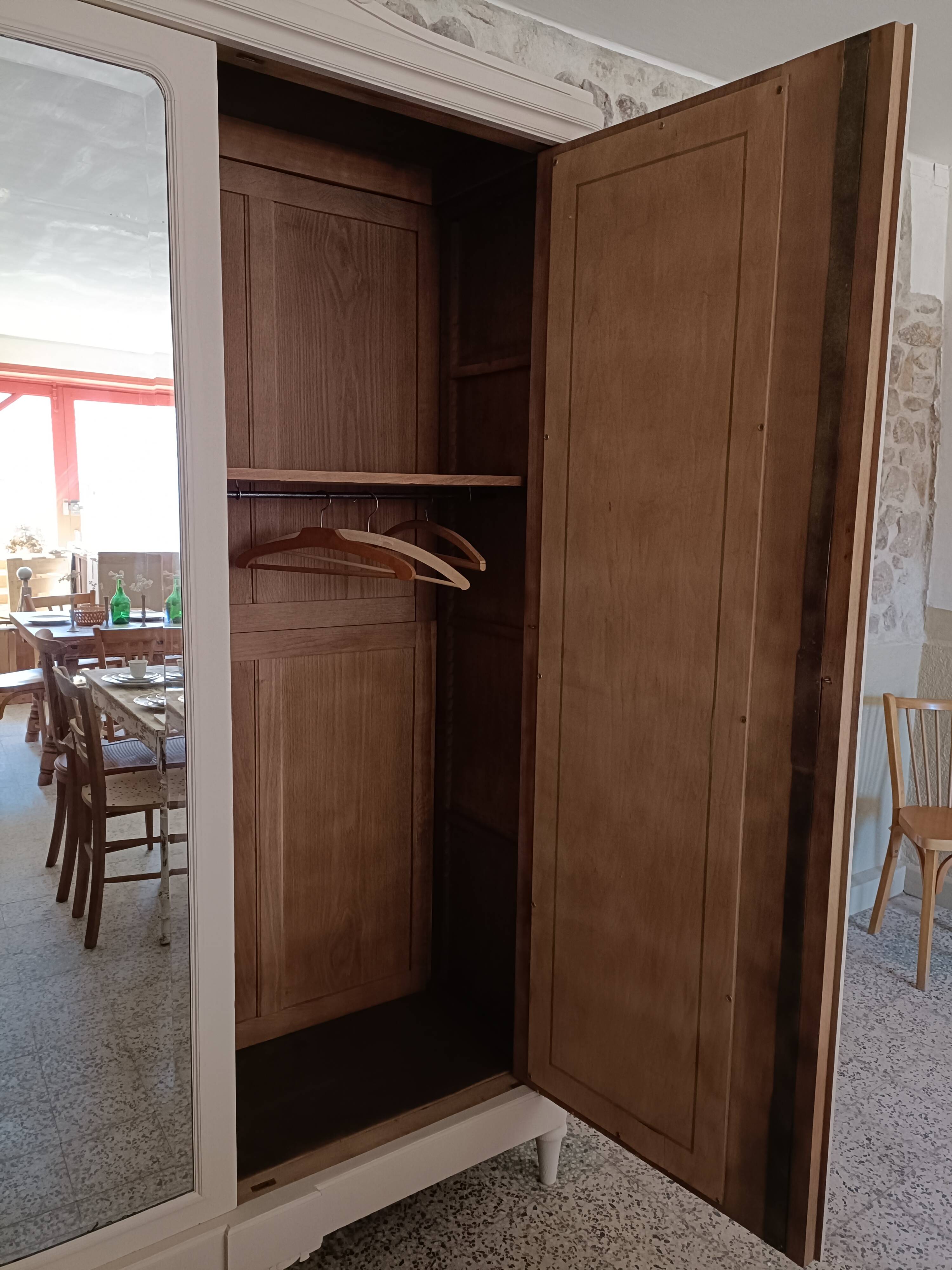 Renovated Art Deco wardrobe