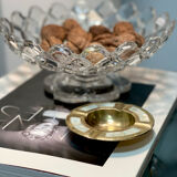 Ashtray brass and mother-of-pearl