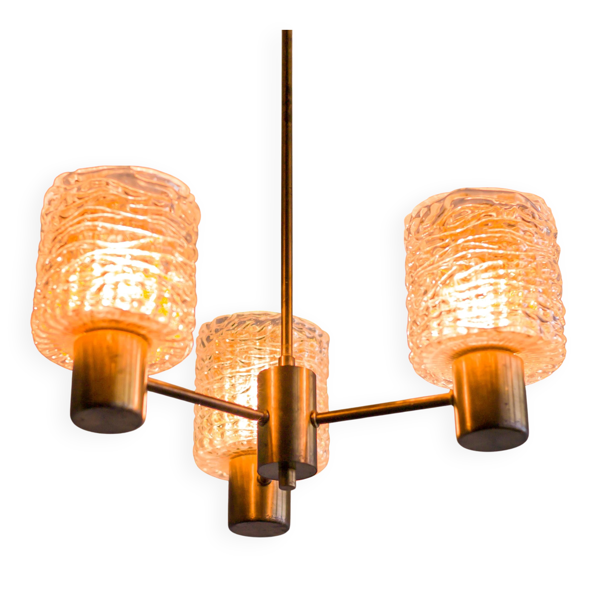 Lustre moderne du milieu du siècle de Carl Fagerlund