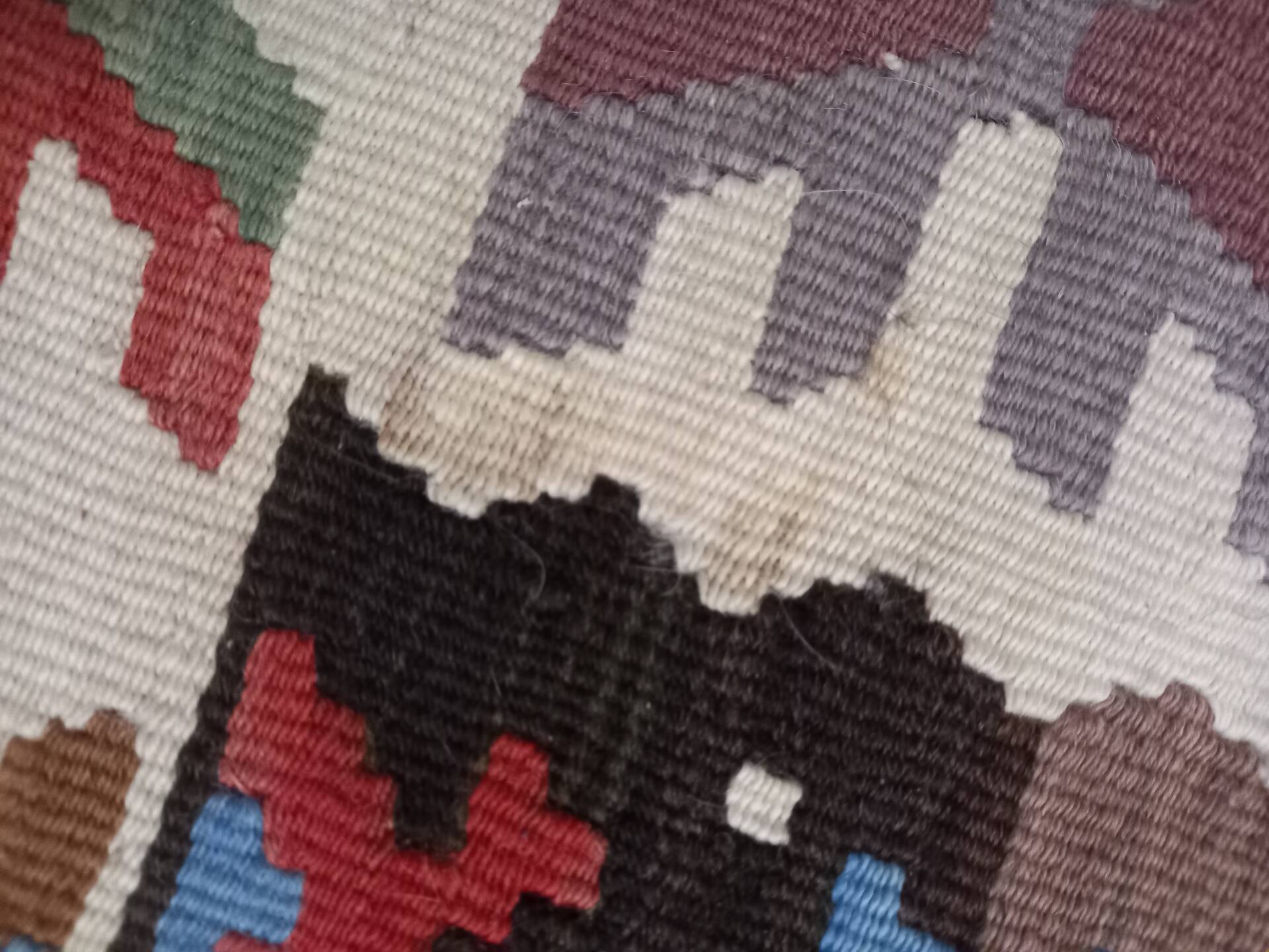 Ancient Kilim rug