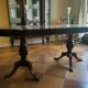 Shiny wooden table