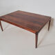 Table basse danoise en palissandre de rio, 1960s