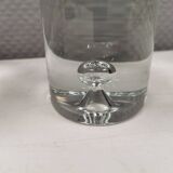 Two crystal glass vases from Polish Krosno glass