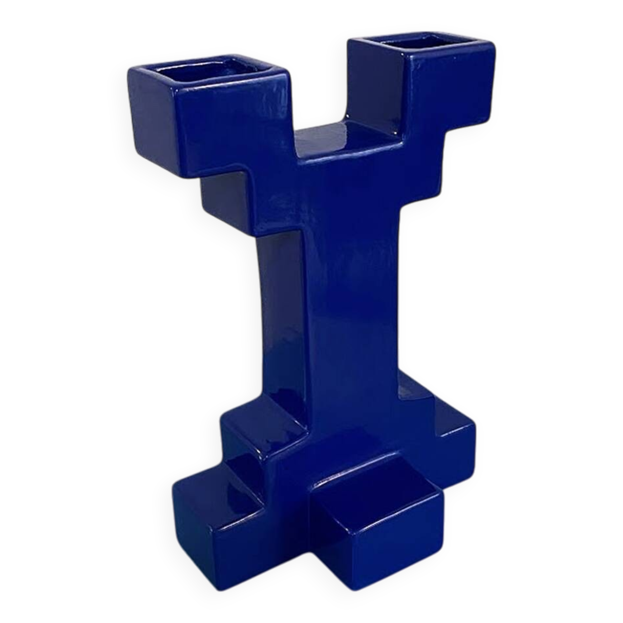 Ceramic Vase Atzeco by Florio Keramia