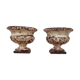 Pair of 19th cast iron basins